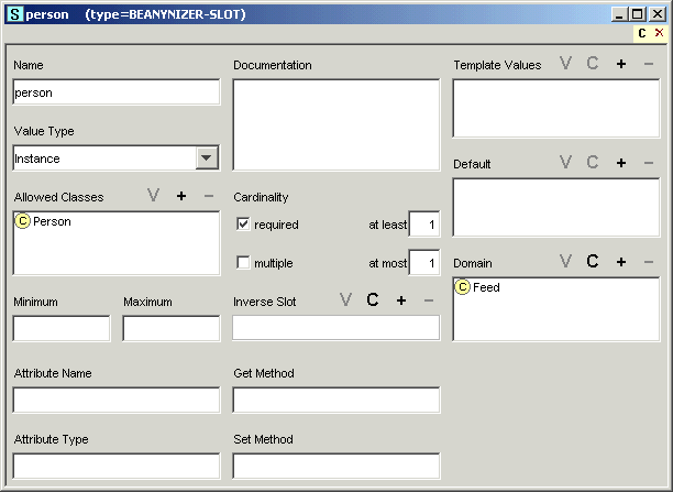 Protégé Slot Options